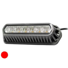 LED horizontāls signāla lukturis, sarkans 140x48x30mm