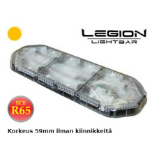 Axixtech LED horizontal signal lamp, yellow 127.50 x 27.80 x 17.20mm