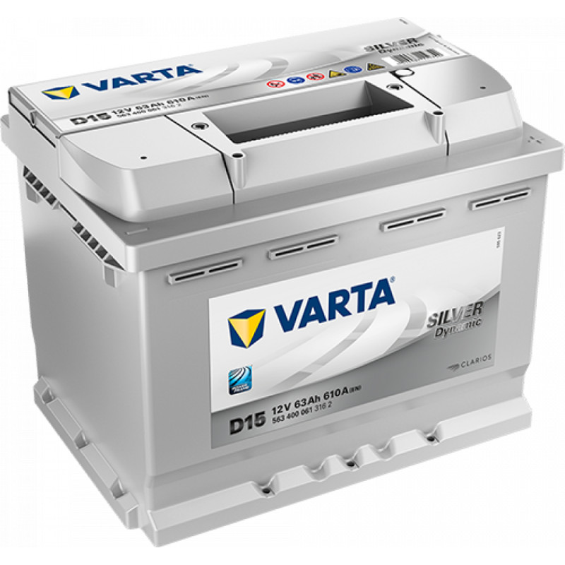 Varta 63Ah 610A  Dynamic 242*175*190 -+ B13