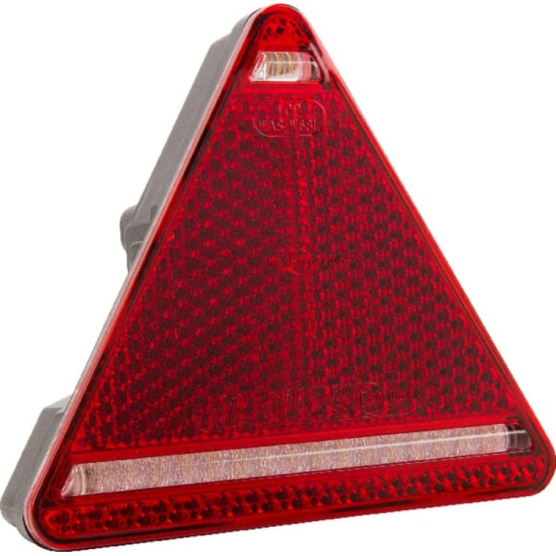 Kramp Multifunction rear LH light LED, triangular, 12-24V, 163x144x38.8mm, 5-pin, LA40028