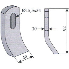 Granit Metāla veserītis 63-EPO-52 Epoke Turner