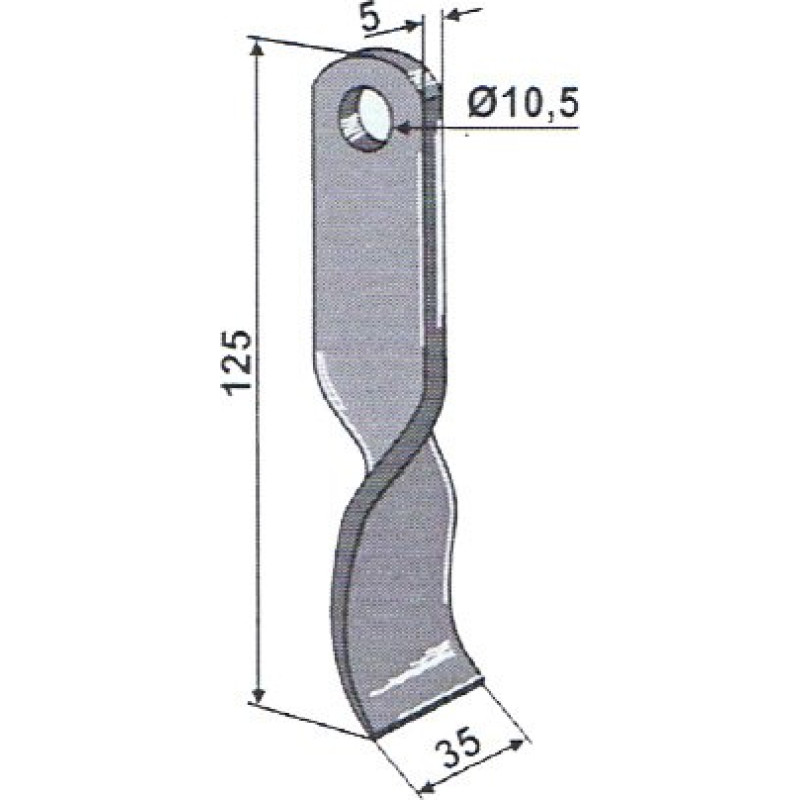 Granit Metāla veserītis 63-IND-360 3012614 Turner