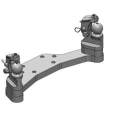 Scharmüller Piespiedu stūrēšana K50® R/L ar noturēšanas ierīci 45-50 mm (TP) 00522140A02