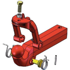 Walterscheid Ball Āķis insert 80 mm  8005268