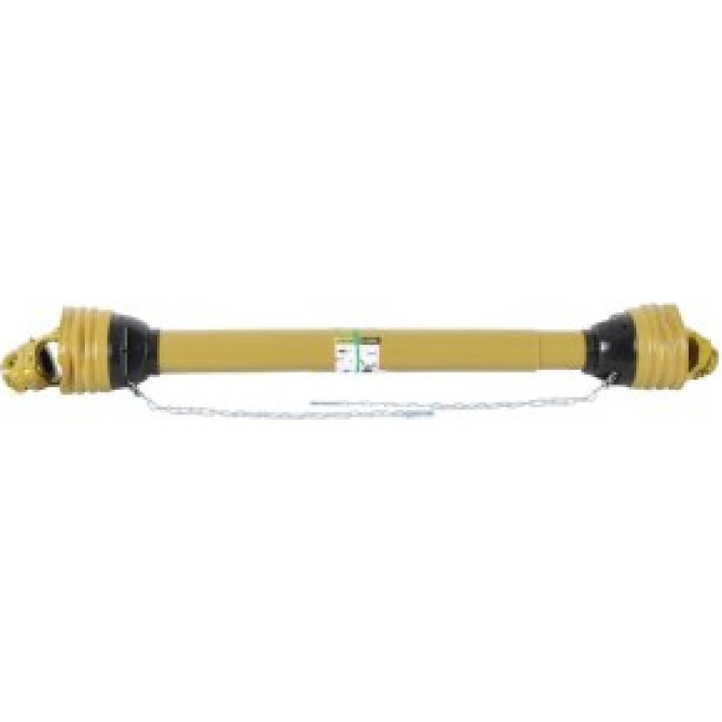 BTA Kardāns ar drošības tapu, citronprofils 600 Nm, 30,2x92/30,2x92, L-1010–1210 mm, 6/6