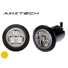 Axixtech LED warning lighthead, red-yellow 137x42x13.1mm