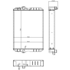 Kramp Radiator RE63188N