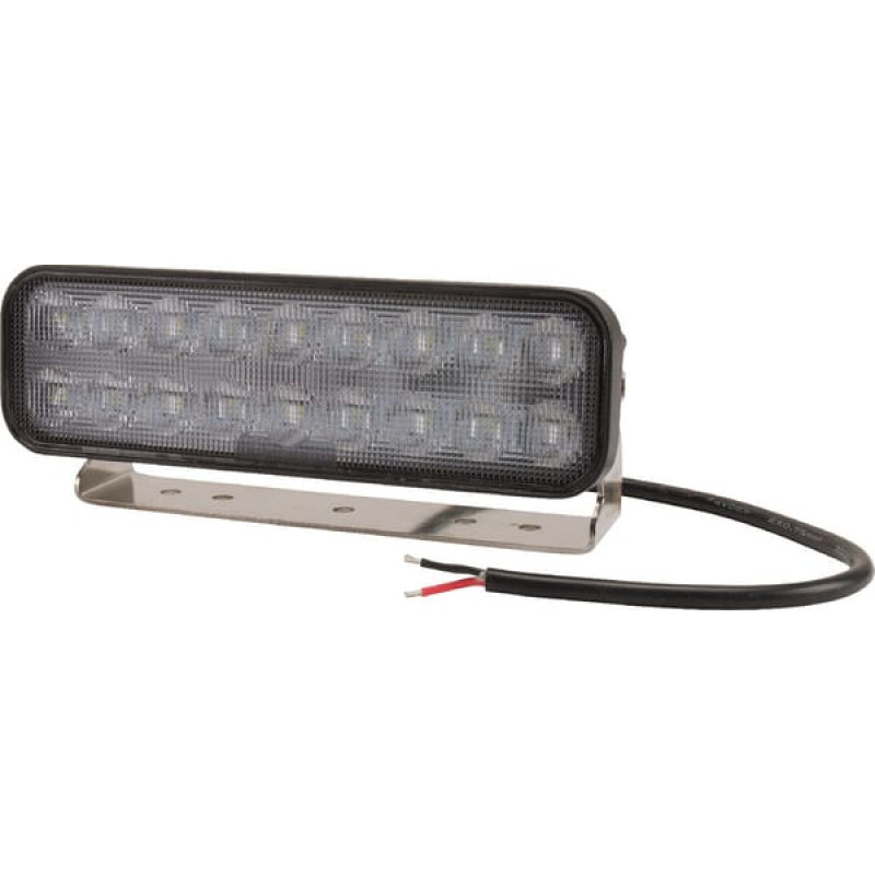 Kramp Darba gaismas LED, 54W, 3960lm, taisnstūrveida, 10/30V, 180x55x38mm, plūdi, LA10049