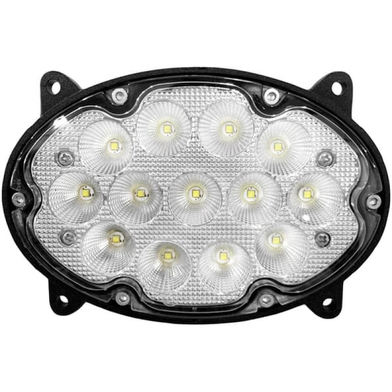 Kramp Darba gaisma LED, 39W, 3500lm, ovāls, 10/30V, 138x93x69mm, plašs plūds, 13 LED, LA10600