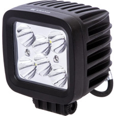 Kramp Darba gaismas LED, 42W, 3780lm, kvadrātveida, 10/30V, 128x82x100mm, punktveida stars, 6 gaismas diodes, LA10027