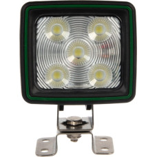 Kramp Darba gaismas LED, 67W, 5600lm, kvadrātveida, balts, 111x82,5x99mm Deutsch spraudnis, Wide flood, 20 LED, LA10410