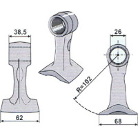 Granit Veserītis Bomford 0990501 46399.01 63-BOM-83 Bomford