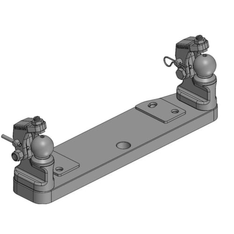 Scharmüller Forced steering K50® R/L with hold-down device for 45-50 mm (HVLB I)  00522100A02