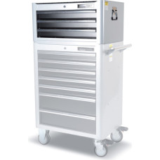 Kamasa Tools top cabinet for tool trolleys, 3 drawers, grey (K10365)