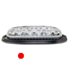 LED horizontāls signāla lukturis, sarkans 90.00 x 20.00 x 18.00mm