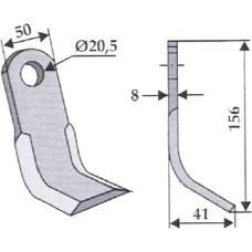 Granit Y-Veida nazis 63-HYM-02 Hymach