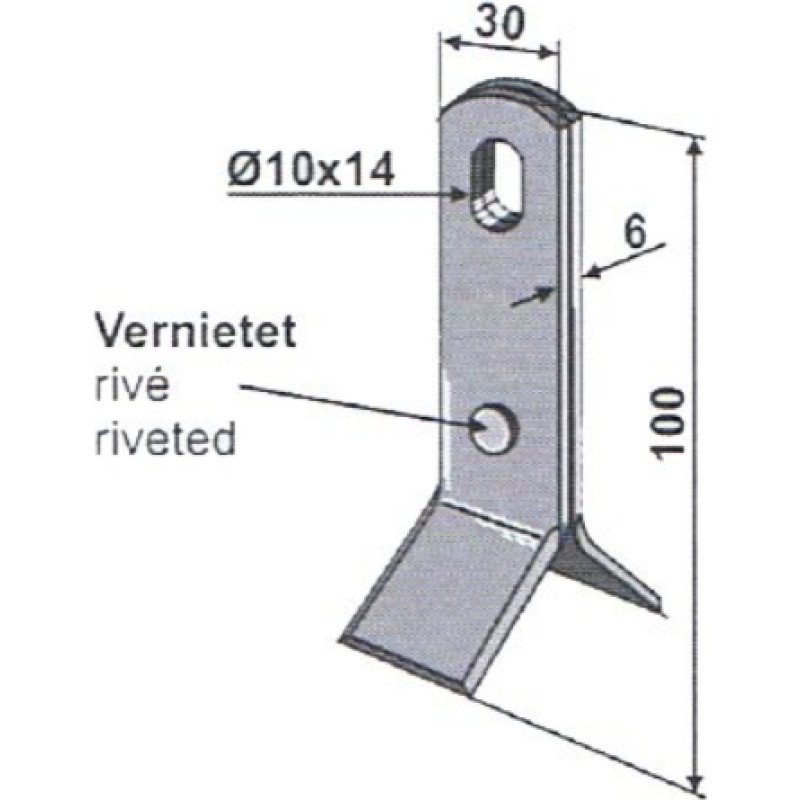 Granit Y-Veida nazis 63-ZZZ-25 Zanon