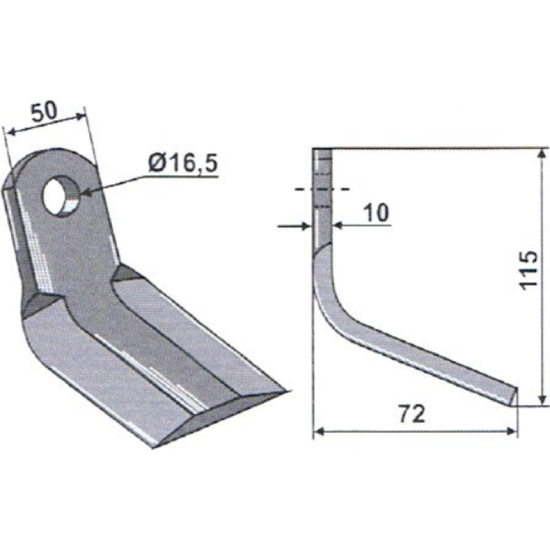 Granit Y-Veida nazis 63-MEA-10 M.E.A.A.T.