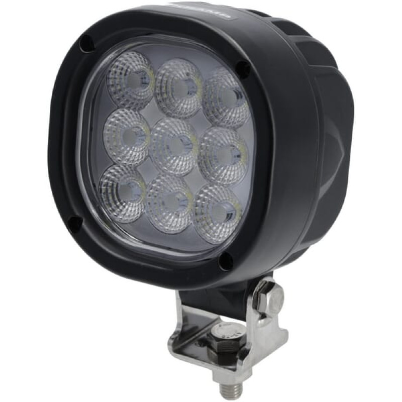 Kramp Darba gaismas LED, 54W, 7200lm, kvadrātveida, 10-30V, balts, plūdi, 9 LED, LA10557