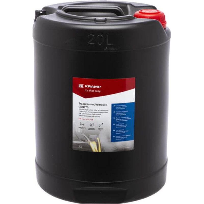 Kramp Transmission/hydraulic oil, 20l, semi-synthetic, SAE 10W-30, 80W UTTO by 40321020WEKR