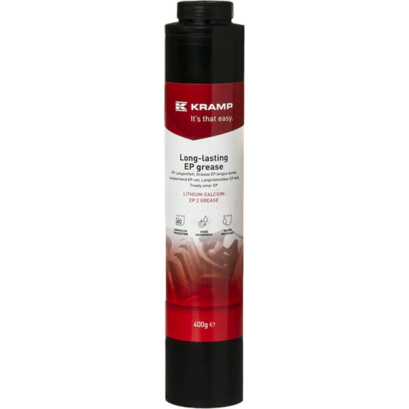 Kramp Ilgnoturīga EP 2 smērviela 400 g, piemērota Lube-Shuttle® 80112400WEKR