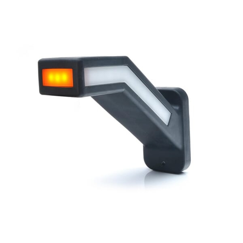 Kramp Marker light RH LED, 12-24V, 184.9x58x145.5mm, direction indicator dynamic, LA30163INDX