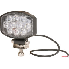 Kramp Darba gaismas LED, 15W, 1900lm, ovāls, 10/30V, 120x38x80mm, plūds, 10 LED, LA10020