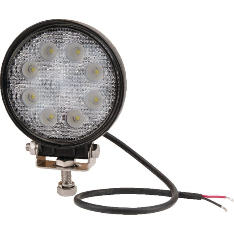 Kramp Darba gaismas LED, 24W, 1920lm, apaļš, 10/30V, 110mm, plūds, 8 LED, LA10025