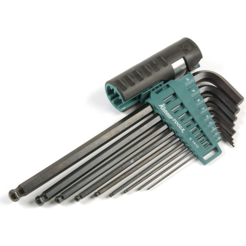 Kamasa Tools Garo L veida seškanšu kompl. 1,5-10 mm, 9 gab