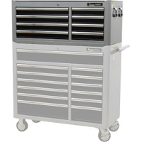 Kamasa Tools augšējais skapis instrumentu ratiem, 8 atvilktnes, pelēks (K10366)