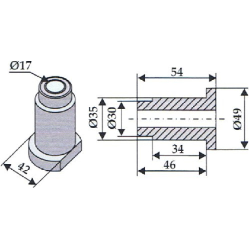 Granit Bushings and discs