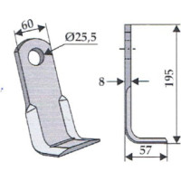 Granit Protractor 63-SIC-03 Sicma Sovema Agricom