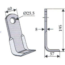 Granit Protractor 63-SIC-03 Sicma Sovema Agricom