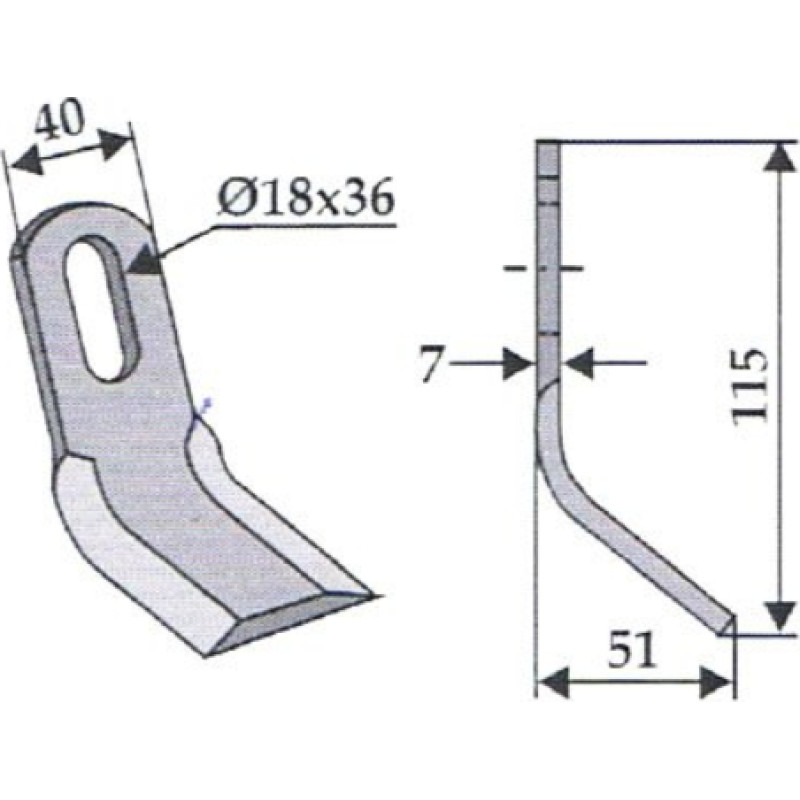 Granit Y-Veida nazis 63-GIM-03 Gimac Zampini
