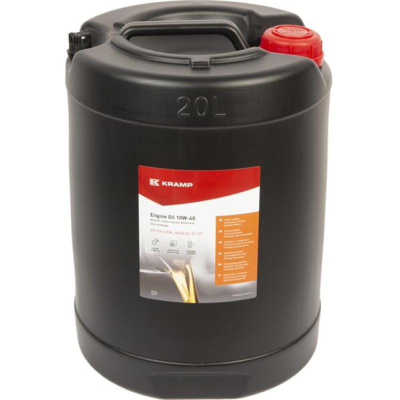 Kramp Motoreļļa, 20l, daļēji sintētiska, SAE 10W-40 by 10221020WEKR