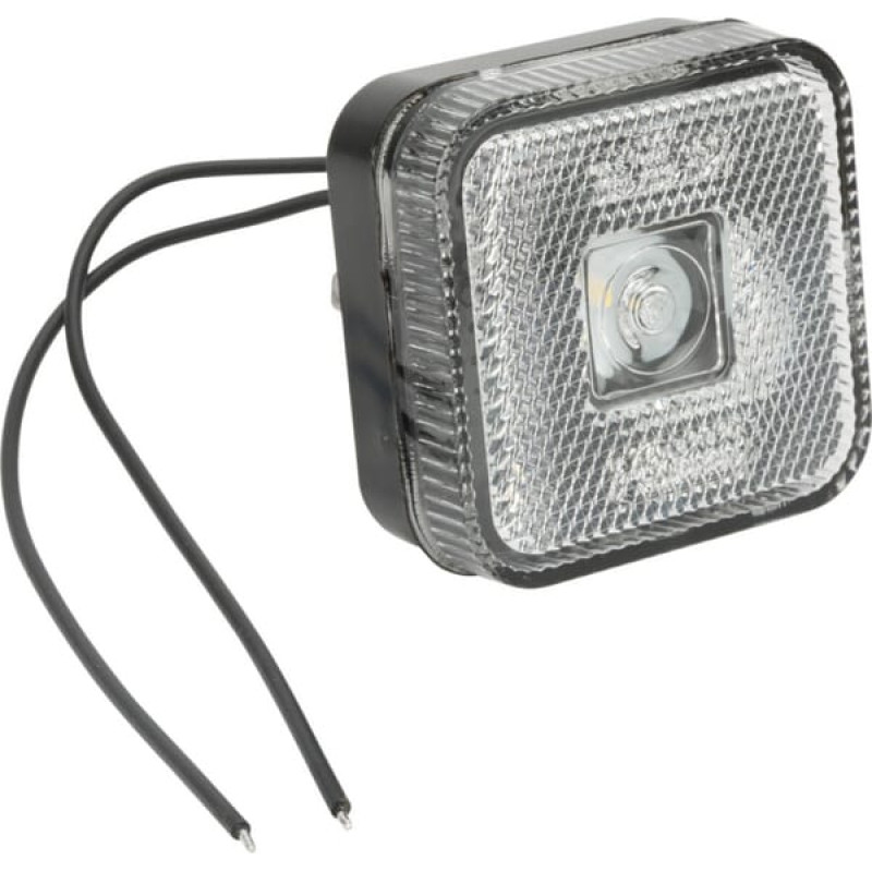 Kramp Marker light LED, square, 12-24V, 65x65x28mm, LA30137