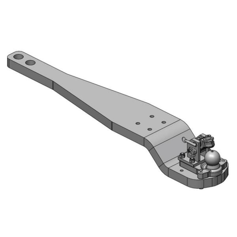 Scharmüller Heavy Duty Drawbar K80® JD 8R 8270R-8400R Cat. 3 gekröpft  009644040A17