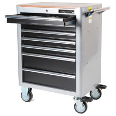 Kamasa Tools tool trolley with tools, 7 drawers, 216 pcs., gray (K7627S)