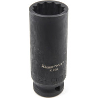 Kamasa Tools 12-kanšu uzgriežņu muciņa 1/2'' 24mm 85mm gara (K269)