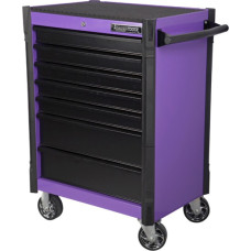 Тележка для инструментов Kamasa Tools, 7 ящиков, фиолетовая (K10774)