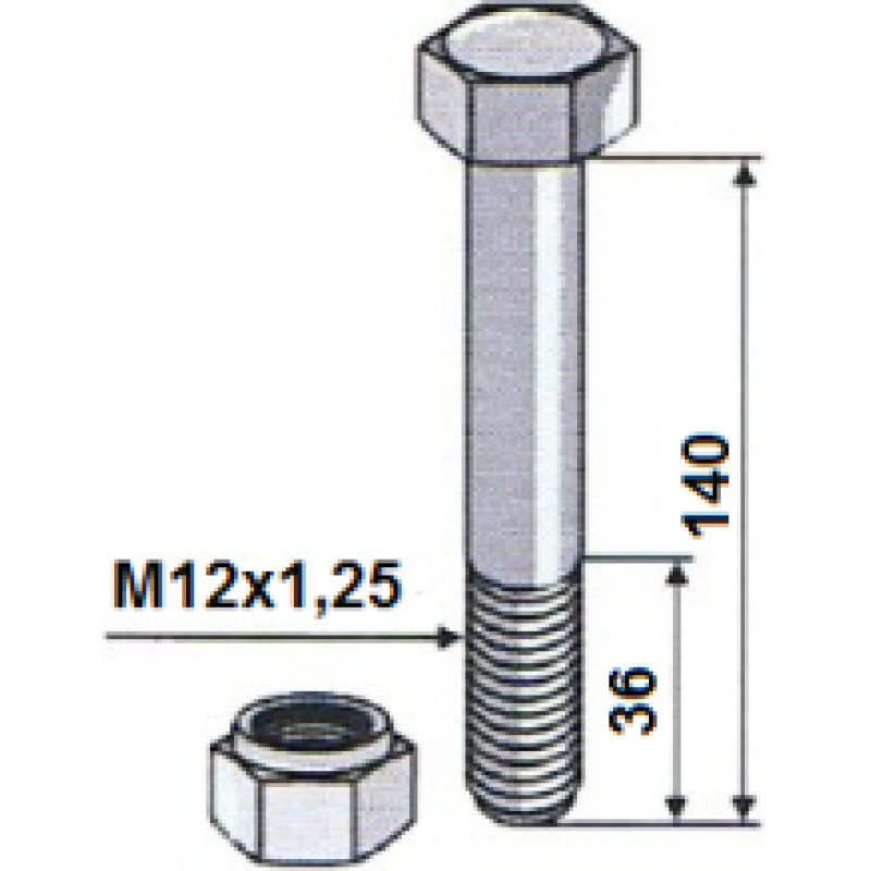Granit Screws and nuts