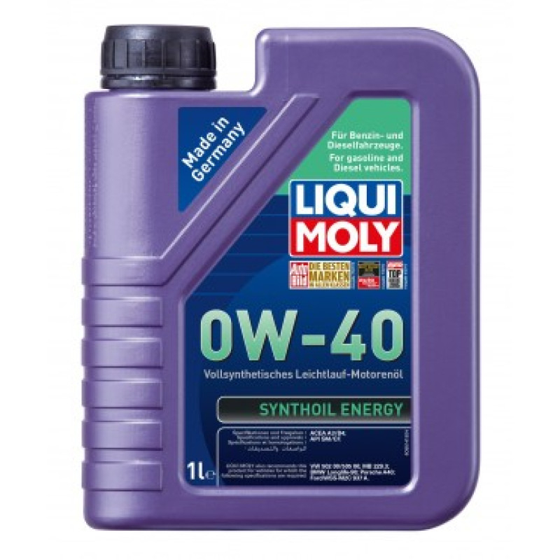 Liqui Moly Motor Oil Synthoil Energy 0W-40 5L