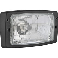 Kramp Priekšējais lukturis halogēns, taisnstūrveida, 12/24V, 184x102mm, LA80161