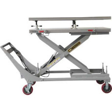 Winntec pneumatic lifting table for electric car batteries 1500kg, lifts 80-180cm