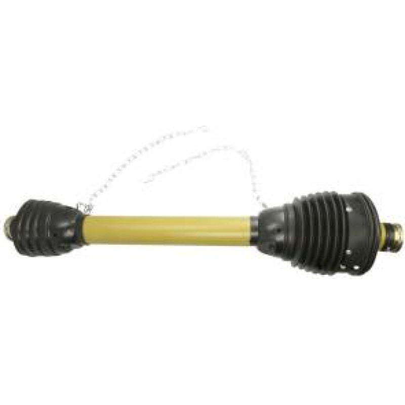 BTA Kardāns ar automātisko fiksatoru, citronprofils 460 Nm, 23,8x91/27x74,6, L-860–1060 mm, 6/6
