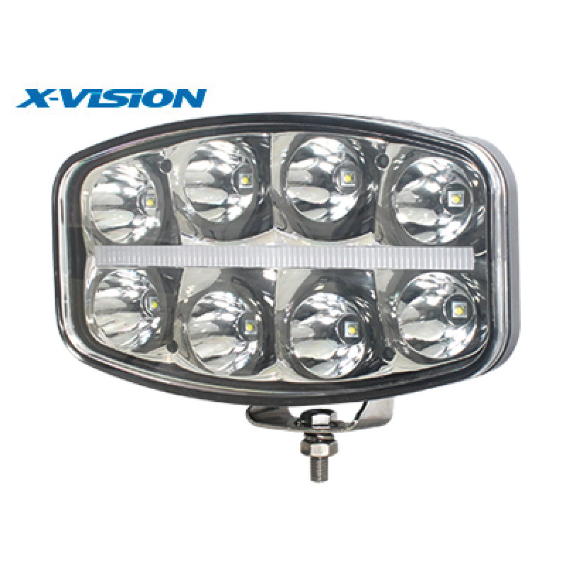 X-Vision LED high beam auxiliary light X-Vision Quadrator rectangular 6500 lm 10–30 V - 1603-38307