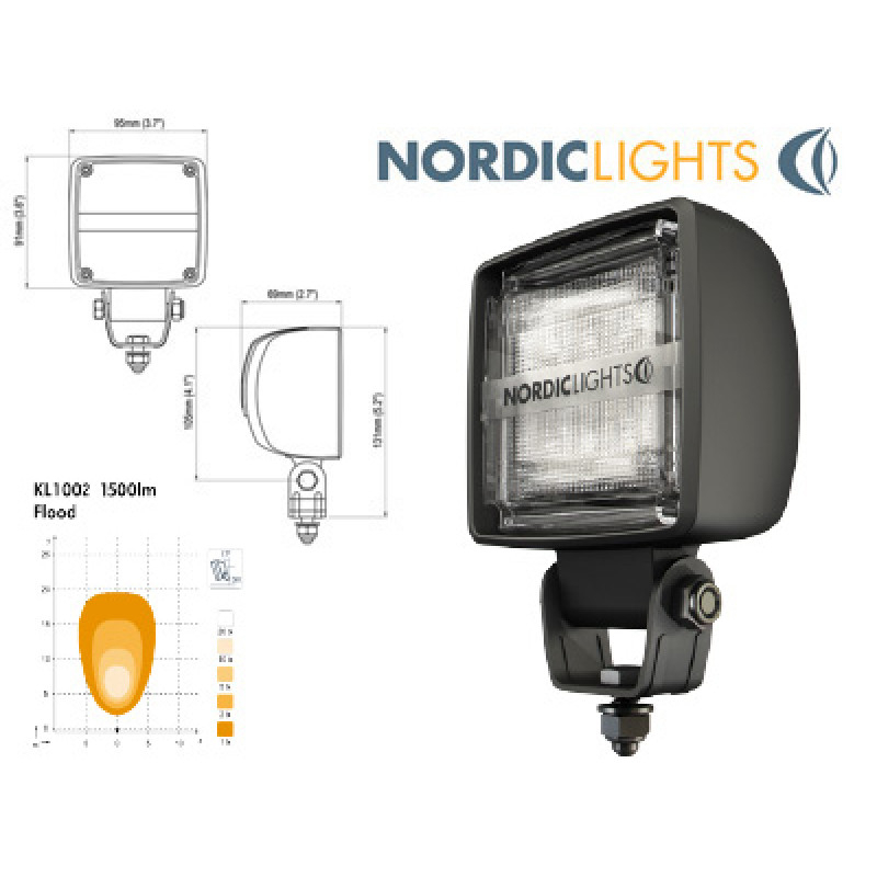 Nordic Lights KL1002 LED darba lukturis