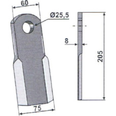 Granit Taisnais nazis 63-PEG-36 BecchioMandrile