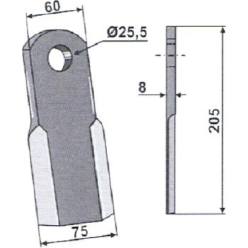 Granit Taisnais nazis 63-PEG-36 BecchioMandrile
