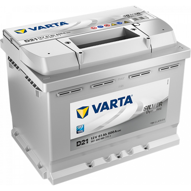 Varta 61Ah 600A  Dynamic 242*175*175 -+ B13